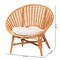 Bali & Pari Aerin Modern Bohemian Natural Rattan Accent Chair 243-13577-ZORO - alternate 8
